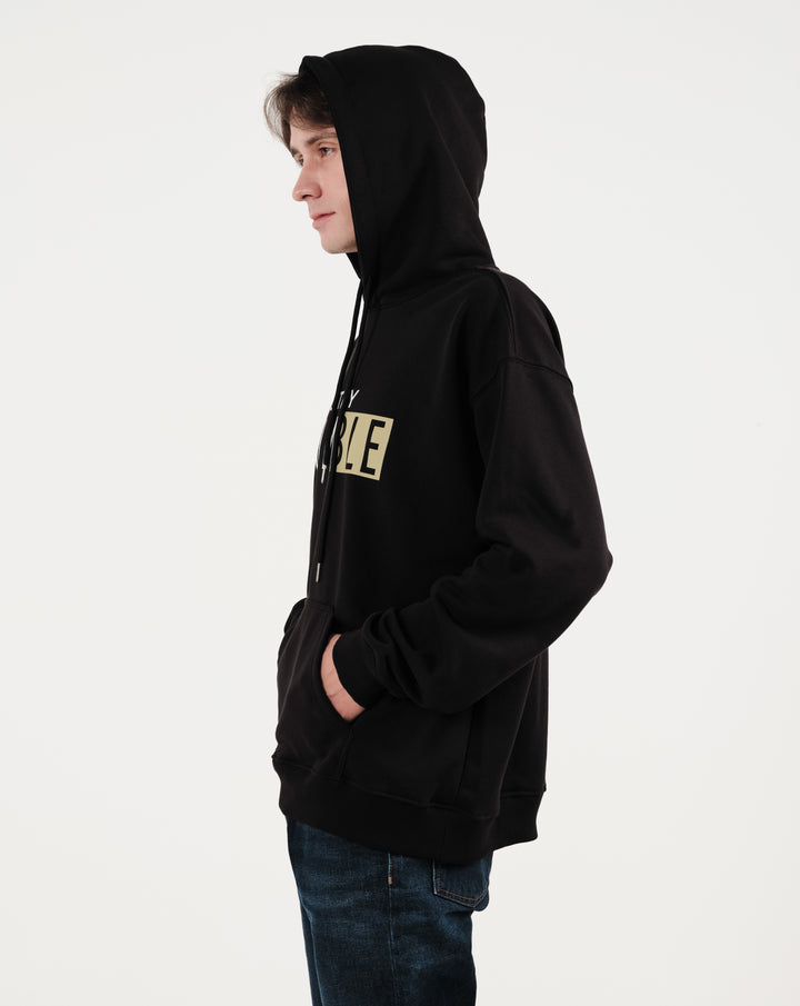 UNISEX BLACK "STAY HUMBLE" HOODIE